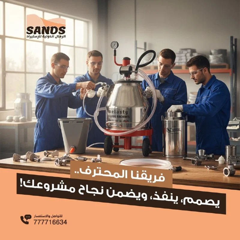 الرمال الدولية — فريق التركيب